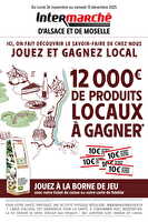 Jouez local ! chez Intermarché Valable du 24 au 20 novembre 2025