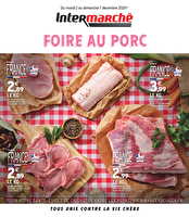 Foire au porc chez Intermarché Valable du 02 décembre au 25 novembre 2025