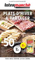 Special raclette pierrade fondue des magasins Intermarché Valable du 27 au 20 décembre 2025