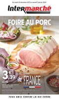 Foire au porc chez Intermarché Valable du 30 décembre 2025 au 03 janvier 2026