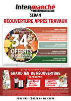 Offre spéciale rénovation des magasins Intermarché Valable du 09 au 01 décembre 2025