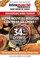 Reouverture apres travaux chez Intermarché Valable du 10 au 06 décembre 2025