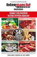 Venez découvrir votre hyper rénové des magasins Intermarché Valable du 15 au 17 janvier 2026
