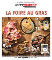 Foire au gras chez Intermarché Valable du 20 au 13 janvier 2026