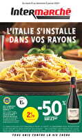 Special semaine italienne & veau chez Intermarché Valable du 20 au 13 janvier 2026