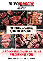 Venez découvrir notre nouveau rayon boucherie traditionnel des magasins Intermarché Valable du 27 au 28 mars 2026