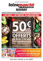 Venez découvrir votre nouveau marché frais ! des magasins Intermarché Valable du 23 au 20 mars 2026
