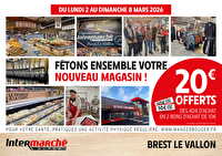 Fetons ensemble votre nouveau magasin ! des magasins Intermarché Valable du 02 mars 2026