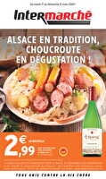 Spécial alsace choucroute des magasins Intermarché Valable du 17 au 10 mars 2026