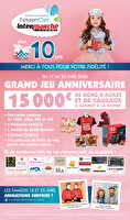 Votre centre commercial fete ses 10 ans ! des magasins Intermarché Valable du 17 au 13 avril 2026