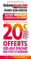 Bon d’achat chez Intermarché Valable du 28 avril au 03 mai 2026