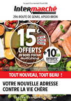 Réouverture des magasins Intermarché Valable du 23 au 29 avril 2026