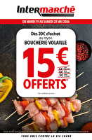 Découvrez notre offre au rayon boucherie volaille chez Intermarché Valable du 18 au 23 mai 2026