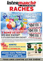 Les offres à ne pas manquer ! des magasins Intermarché Valable du 29 juin au 05 juillet 2026