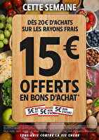 Les offres à ne pas manquer ! des magasins Intermarché Valable du 31 août au 06 septembre 2026