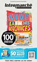 Notre sélection de la rentrée des magasins Intermarché Valable du 18 au 30 août 2026