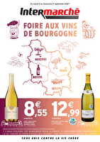 Foire aux vins de bourgogne chez Intermarché Valable du 08 au 27 septembre 2026