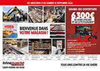Une semaine de fête dans votre nouveau magasin ! des magasins Intermarché Valable du 09 au 12 septembre 2026