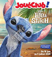 Jouéclub stitch chez Joué Club Valable du 18 juin au 05 juillet 2025