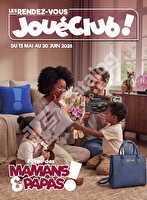 Joueclub fetes de meres 2026 chez Joué Club Valable du 13 mai au 20 juin 2026