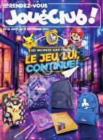 Joueclub rentree 2026 chez Joué Club Valable du 26 août au 12 septembre 2026