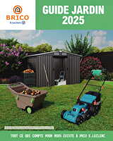 Guide jardin chez Leclerc Valable du 18 février au 31 décembre 2025