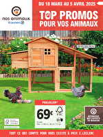 Trafic animalerie 3 chez Leclerc Valable du 18 mars au 05 avril 2025