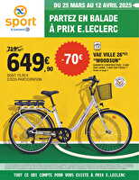 Printemps chez Leclerc Valable du 25 mars au 12 avril 2025
