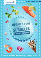 Surgeles - digitale - mixte chez Leclerc Valable du 18 au 29 mars 2025