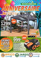 Bbj 1 anniversaire chez Leclerc Valable du 04 au 23 mars 2025