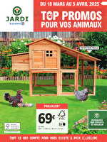 Trafic animalerie 3 chez Leclerc Valable du 18 mars au 05 avril 2025