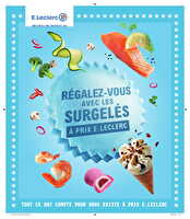 Surgeles - digitale - mixte chez Leclerc Valable du 18 au 29 mars 2025