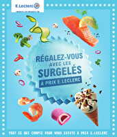 Surgeles - digitale - mixte chez Leclerc Valable du 18 au 29 mars 2025