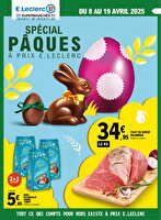 Spécial Pâques chez Leclerc Valable du 08 au 19 avril 2025