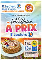 Paques chez Leclerc Valable du 15 au 26 avril 2025