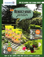 Plantation  chez Leclerc Valable du 22 avril au 04 mai 2025