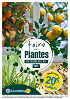 Foire aux plantes chez Leclerc Valable du 28 avril au 03 mai 2025