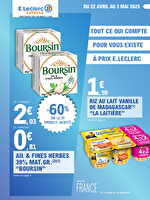 Tout ce qui compte pour vous chez Leclerc Valable du 22 avril au 03 mai 2025