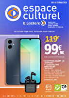 Espace Culturel chez Leclerc Valable du 08 au 20 avril 2025