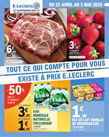 Tout ce qui compte pour vous existe à prix E.Leclerc chez Leclerc Valable du 22 avril au 03 mai 2025