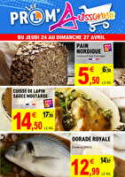 Prom aussonne sem 17 des magasins Leclerc Valable du 24 au 27 avril 2025