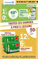Tout ce qui compte pour vous chez Leclerc Valable du 20 au 31 mai 2025