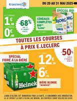 Tout ce qui compte pour vous chez Leclerc Valable du 20 au 31 mai 2025