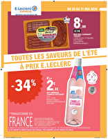 Depenser moins 9 + bbq roses - express chez Leclerc Valable du 20 au 31 mai 2025