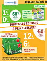 Tout ce qui compte pour vous chez Leclerc Valable du 20 au 31 mai 2025