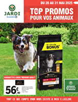 Trafic animalerie 5 chez Leclerc Valable du 20 au 31 mai 2025