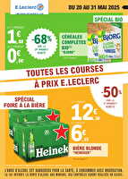Tout ce qui compte pour vous chez Leclerc Valable du 20 au 31 mai 2025