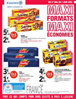Maxi format maxi economies chez Leclerc Valable du 27 mai au 07 juin 2025