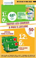 Tout ce qui compte pour vous chez Leclerc Valable du 20 au 31 mai 2025