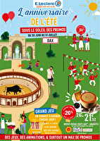 Anniversaire dax chez Leclerc Valable du 30 juin au 12 juillet 2025